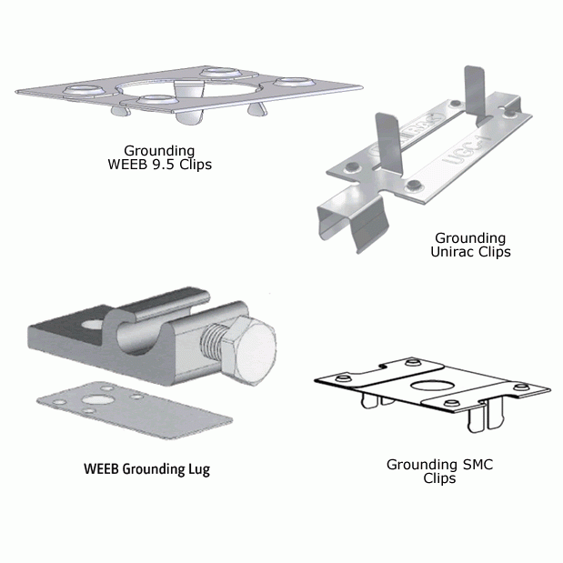 Mounting Grounding Lugs and Grounding Clips Greentech Renewables